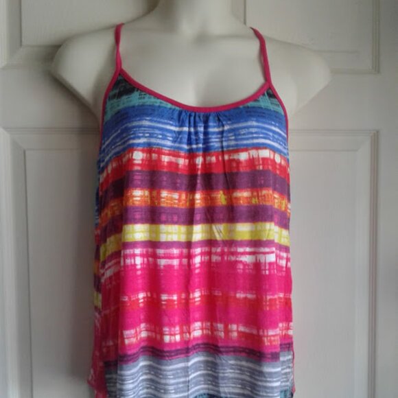 {one clothing} T back colorful tank top - Picture 1 of 6